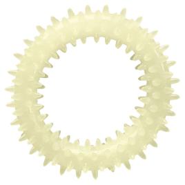 Freedog Neon Ring Toy 8.5 Cm Amarelo