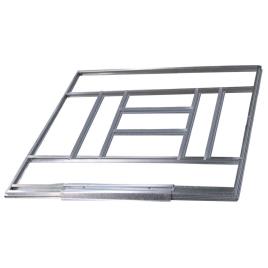 Gardiun Shed Metal Base 7.74m² Prateado