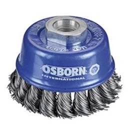Osborn 9908608152 M140.50 Mm Twisted Steel Cup Circular Brush Azul