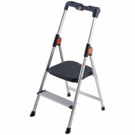 Gierre B222 2 Escalones Aluminum Ladder Preto