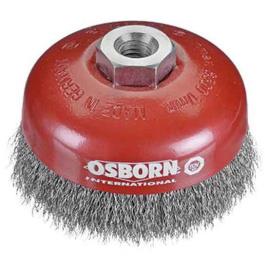 Osborn 0002613364 M14100x30 Mm Wavy Brush Vermelho