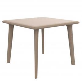 Resol New Dessa 90x90 Cm Garden Table Castanho