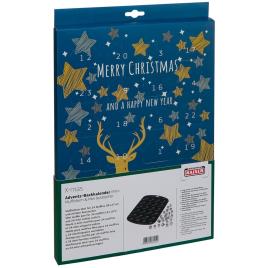 Kaiser Advent Calendar For 24 Mini Muffins Prateado