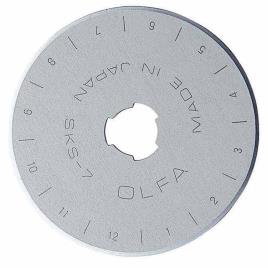 Olfa Rb45-10 45x0.3 Mm Cutter Blade 10 Units Prateado