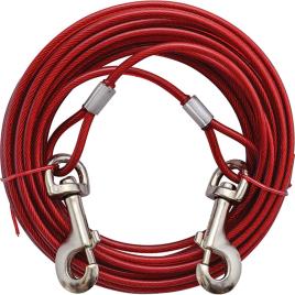 Valterra Tie-out Leash 9.15 M Vermelho