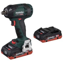 Metabo Ssw 18 Ltx 300 Bl Cordless Impact Driver With Battery And Charger Verde