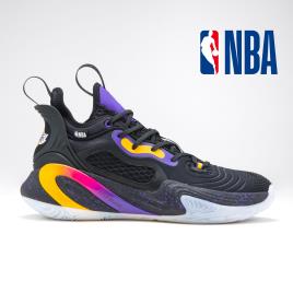 BOTAS DE BASQUETEBOL SE900 TMK NBA LAKERS PRETO