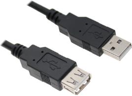 CABO USB A-A M-F Extensao 1,8mt
