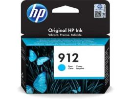 Hp 912 1 Unidades Original Rendimento Padrão Ciano