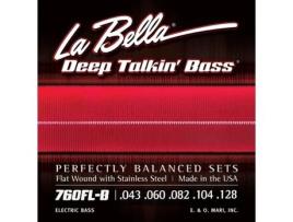 La Bella Conjunto de Cordas Baixo Elétrico Aço Inoxidável Leve 04306008210