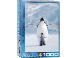 Puzzle 2D  Penguin & Chick 1000 pcs (1000 peças)