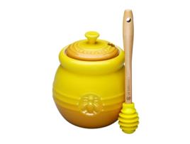 Frasco + Espátula LE CREUSET Mel Amarelo
