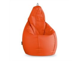 Pufe  XL Indoor em Forma de Pêra Laranja