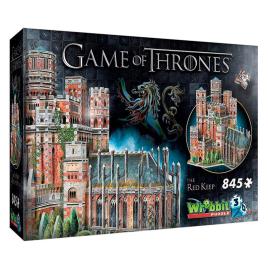 Wrebbit Puzzle Game Of Thrones Red Fort 3d Puzzle One Size Multicolor