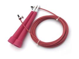 Corda de Saltar  Ajustável (Vermelho - 14.5x3cm - PVC)