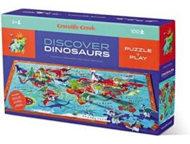 Puzzle  Discover dinos (100 Peças)