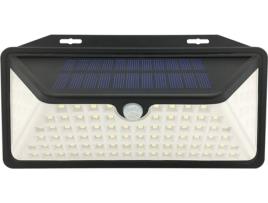 Candeeiro Luz Solar  Jadim e Pátio Luz LED (Preto)