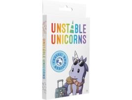 Jogo de Tabuleiro  UNSTABLE UNICORNS: Travel Edition (Inglês)