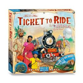 Jogo de Tabuleiro  Ticket to Ride India