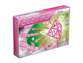 Jogo Magnético  Panels Pink 68 pcs