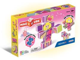 Blocos de Construção GEOMAG MagiCube Princess (35 Peças)