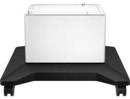 Armário para Impressora  LaserJet (Cinzento - 63x63x38cm - Plástico)