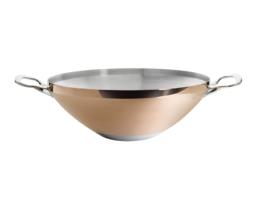 Wok em Cobre e Inox DE BUYER Prima Matera