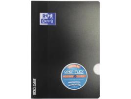 Caderno OXFORD Openflex Preto (A4 - Pautado)