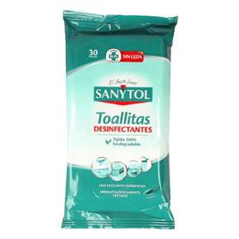 Toalhetes Sanytol Desinfetante