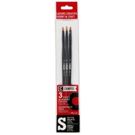 CAMPUS BY RAPHAEL Conjunto Pincéis Hobby Manualidades Campus S