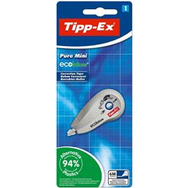 Tipp-Ex Rolo Fita Corretora Pure Mini ECOlutions®, 6 m x 5 mm