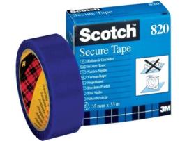 Fita Adesiva  Scotch Postal (Azul - 35 mm x 33 m)