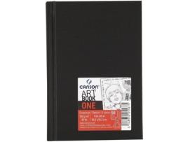 Bloco de Desenho CANSON One Art Book™ (Preto - 10.2x15.2cm - 100 Folhas - A6)