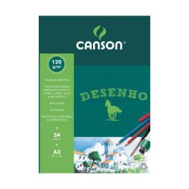 Canson - Bloco de Desenho A3 24 Folhas