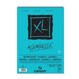 CANSON Bloco de Desenho Aquarelle XL®, A3, 300 g/m², 30 Folhas