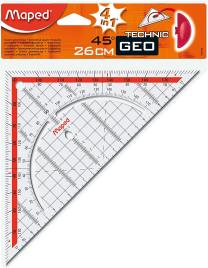 Esquadro Geométrico de 45º-26cm