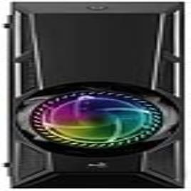 Caixa Semitorre Micro ATX / Mini ITX / ATX  Aero Engine RGB LED Preto