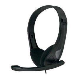 Auriculares com microfone Omega Freestyle FH4088B Preto