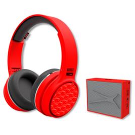 Altifalante Bluetooth sem fios Play And Party  (2 pcs) 2W 400 mAh - Vermelho