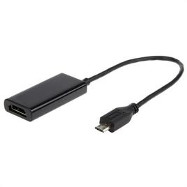 Adaptador Micro USB para HDMI  A-MHL-003 HD Preto