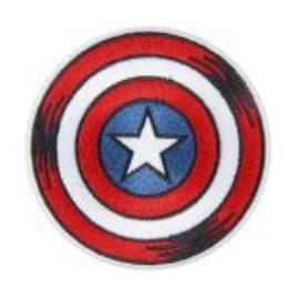 Adesivo Captain America The Avengers Poliéster (9.5 X 14.5 X Cm)