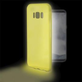 Capa para Telemóvel Samsung Galaxy S8 Flex Sense Luminescente - Amarelo