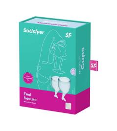 Copo Menstrual Sirena Azul Claro