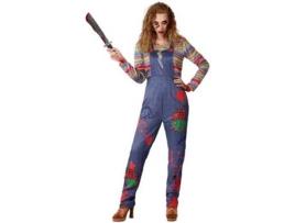 Fantasia para Adultos Boneca sangrenta - M/L