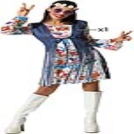 Fantasia para Adultos Hippie - XL