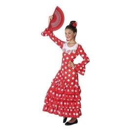 Fantasia para Crianças Sevilhana Vermelho - 7-9 Anos