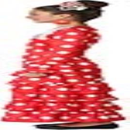 Fantasia para Crianças Sevilhana Vermelho - 7-9 Anos