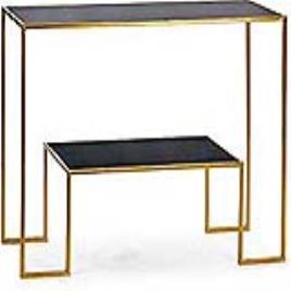 Hall de Entrada Gift Decor Preto Metal (112 x 77 x 33 cm)