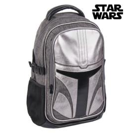 Mochila Casual The Mandalorian (31 x 47 x 24 cm) Preto Cinzento