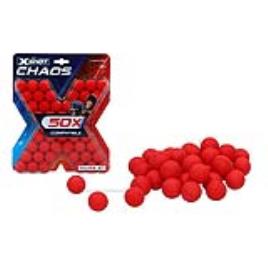 Recarga de Bolas de Bala para Pistola (50 pcs) Vermelho